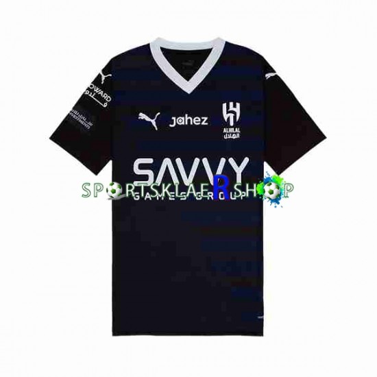 Al Hilal drakt Tredjetrøye Kort erm 2023-2024 , Herre