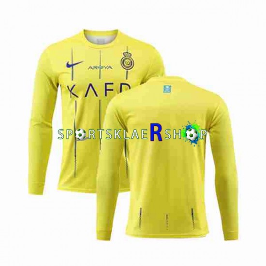 Al-Nassr drakt Hjemmetrøye Lang erm 2023-2024 , Herre
