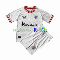 Athletic Bilbao drakt Bortetrøye Kort erm 2023-2024 , Barnesett