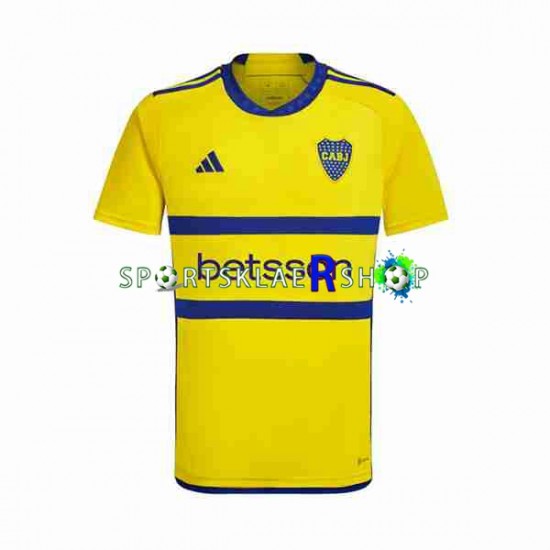 drakt Boca Juniors Bortetrøye Kort erm 2023-2024 , Herre