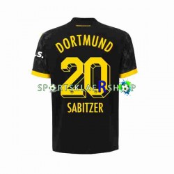 Borussia Dortmund drakt Marcel Sabitzer 20 Bortetrøye Kort erm 2023-2024 , Herre