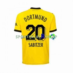 Borussia Dortmund drakt Marcel Sabitzer 20 Hjemmetrøye Kort erm 2023-2024 , Herre