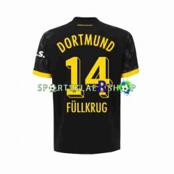 Borussia Dortmund drakt Niclas Fullkrug 14 Bortetrøye Kort erm 2023-2024 , Herre
