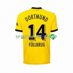 Borussia Dortmund drakt Niclas Fullkrug 14 Hjemmetrøye Kort erm 2023-2024 , Herre