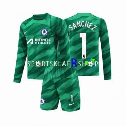 Chelsea drakt Robert Sanchez 1 Keeper Tredjetrøye Lang erm 2023-2024 , Barnesett