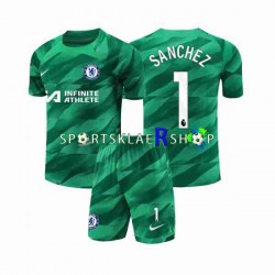 Chelsea drakt Robert Sanchez 1 Keeper Tredjetrøye Kort erm 2023-2024 , Barnesett