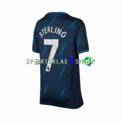 Chelsea drakt Raheem Sterling 7 Bortetrøye Kort erm 2023-2024 , Herre