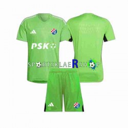 Dinamo Zagreb drakt Keeper Hjemmetrøye Kort erm 2023-2024 , Barnesett Dinamo Zagreb drakt Keeper Hjemmetrøye Kort erm 2023-2024 , Barnesett