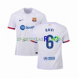 FC Barcelona drakt GAVI 6 Bortetrøye Kort erm 2023-2024 , Herre
