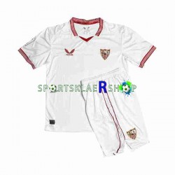 Sevilla FC drakt Sergio Ramos 4 Hjemmetrøye Kort erm 2023-2024 , Barnesett