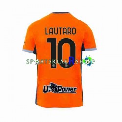 Inter Milan drakt Lautaro Martinez 10 Tredjetrøye Kort erm 2023-2024 , Herre