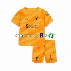 Liverpool drakt A Becker 1 Keeper Tredjetrøye Kort erm 2023-2024 , Barnesett