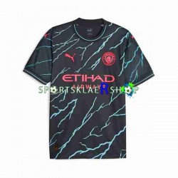 Manchester City drakt Haaland 9 Special Tour Printing Tredjetrøye Kort erm 2023-2024 , Herre