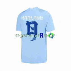 Manchester City drakt Haaland 9 Special Printing Hjemmetrøye Kort erm 2023-2024 , Herre