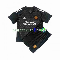 Manchester Utd drakt Keeper Tredjetrøye Kort erm 2023-2024 , Barnesett