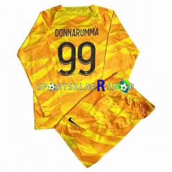 Paris Saint-Germain drakt DONNARUMMA 99 Keeper Bortetrøye Lang erm 2023-2024 , Barnesett