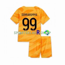 Paris Saint-Germain drakt DONNARUMMA 99 Keeper Bortetrøye Kort erm 2023-2024 , Barnesett