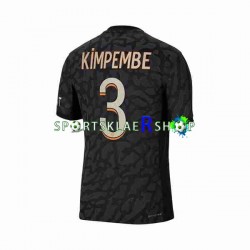 Paris Saint-Germain drakt Kimpembe 3 Tredjetrøye Kort erm 2023-2024 , Herre