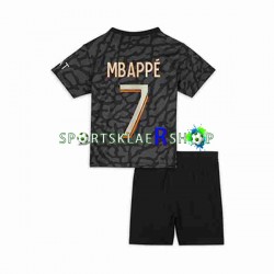 Paris Saint-Germain drakt Mbappé Kylian 7 Tredjetrøye Kort erm 2023-2024 , Barnesett