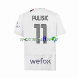 AC Milan drakt Christian Pulisic 11 Bortetrøye Kort erm 2023-2024 , Herre AC Milan drakt Christian Pulisic 11 Bortetrøye Kort erm 2023-2024 , Herre
