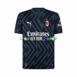 AC Milan drakt Keeper Tredjetrøye Kort erm 2023-2024 , Herre