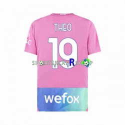 AC Milan drakt THEO 19 Tredjetrøye Kort erm 2023-2024 , Herre AC Milan drakt THEO 19 Tredjetrøye Kort erm 2023-2024 , Herre