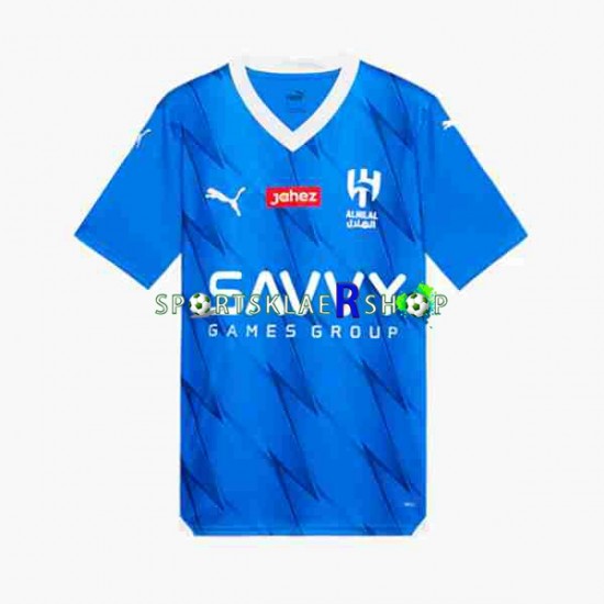 Al Hilal drakt Hjemmetrøye Kort erm 2023-2024 , Herre