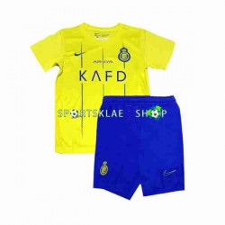 Al-Nassr drakt Hjemmetrøye Kort erm 2023-2024 , Barnesett