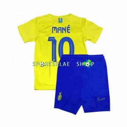 Al-Nassr drakt Mane 10 Hjemmetrøye Kort erm 2023-2024 , Barnesett Al-Nassr drakt Mane 10 Hjemmetrøye Kort erm 2023-2024 , Barnesett