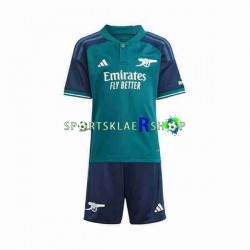 Arsenal drakt Tredjetrøye Kort erm 2023-2024 , Barnesett