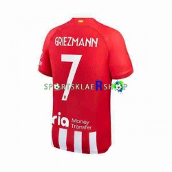 Atlético Madrid drakt 2 Antoine Griezmann 7 Hjemmetrøye Kort erm 2023-2024 , Herre