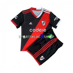 CA River Plate drakt Tredjetrøye Kort erm 2023-2024 , Barnesett