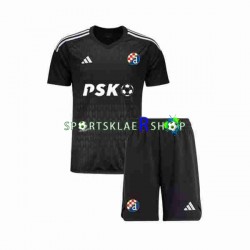 Dinamo Zagreb drakt Keeper Bortetrøye Kort erm 2023-2024 , Barnesett