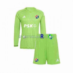 Dinamo Zagreb drakt Keeper Hjemmetrøye Lang erm 2023-2024 , Barnesett Dinamo Zagreb drakt Keeper Hjemmetrøye Lang erm 2023-2024 , Barnesett