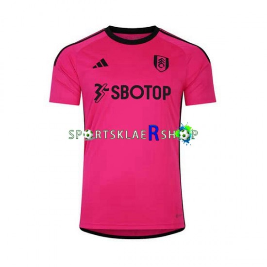 Fulham drakt Bortetrøye Kort erm 2023-2024 , Herre