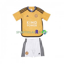 Leicester City drakt Tredjetrøye Kort erm 2023-2024 , Barnesett