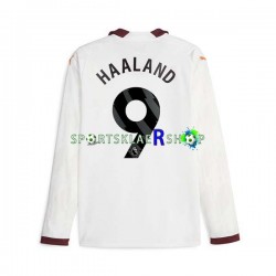 Manchester City drakt Erling Haaland 9 Bortetrøye Lang erm 2023-2024 , Herre