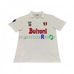Napoli drakt 1987 1988 Retro Bortetrøye Kort erm , Herre