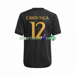 Real Madrid drakt Eduardo Camavinga 12 Tredjetrøye Kort erm 2023-2024 , Herre