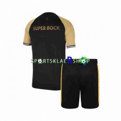 Sporting CP drakt Tredjetrøye Kort erm 2023-2024 , Barnesett