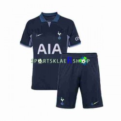 Tottenham Hotspur drakt Bortetrøye Kort erm 2023-2024 , Barnesett