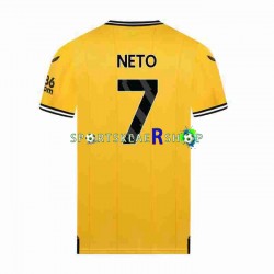 Wolverhampton Wanderers drakt NETO 7 Hjemmetrøye Kort erm 2023-2024 , Herre