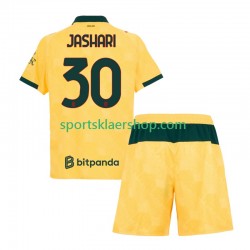 AC Milan drakt Ardon Jashari 30 Tredjetrøye Kort erm 2025-2026 , Barnesett