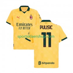AC Milan drakt Christian Pulisic 11 Tredjetrøye Kort erm 2025-2026 , Herre