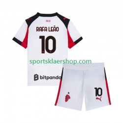 AC Milan drakt Rafael Leao 10 Bortetrøye Kort erm 2025-2026 , Barnesett