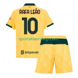AC Milan drakt Rafael Leao 10 Tredjetrøye Kort erm 2025-2026 , Barnesett