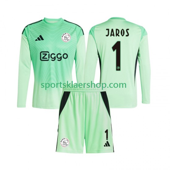 AFC Ajax drakt Vitezslav Jaros 1 Keeper Hjemmetrøye Lang erm 2025-2026 , Barnesett