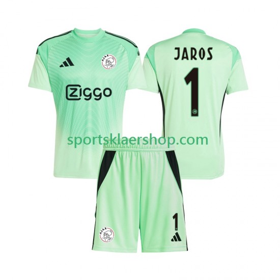 AFC Ajax drakt Vitezslav Jaros 1 Keeper Hjemmetrøye Kort erm 2025-2026 , Barnesett