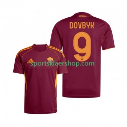 AS Roma drakt Artem Dovbyk 9 Hjemmetrøye Kort erm 2025-2026 , Herre