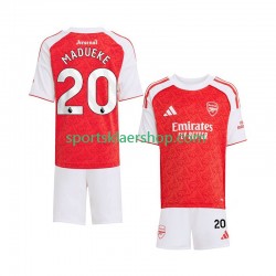 Arsenal drakt Noni Madueke 20 Hjemmetrøye Kort erm 2025-2026 , Barnesett